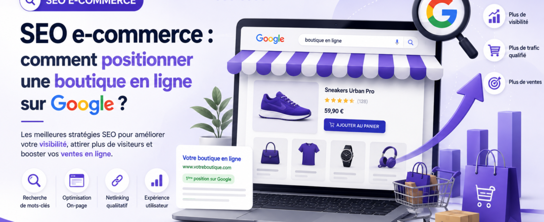 SEO e-commerce : comment positionner une boutique en ligne sur Google ?