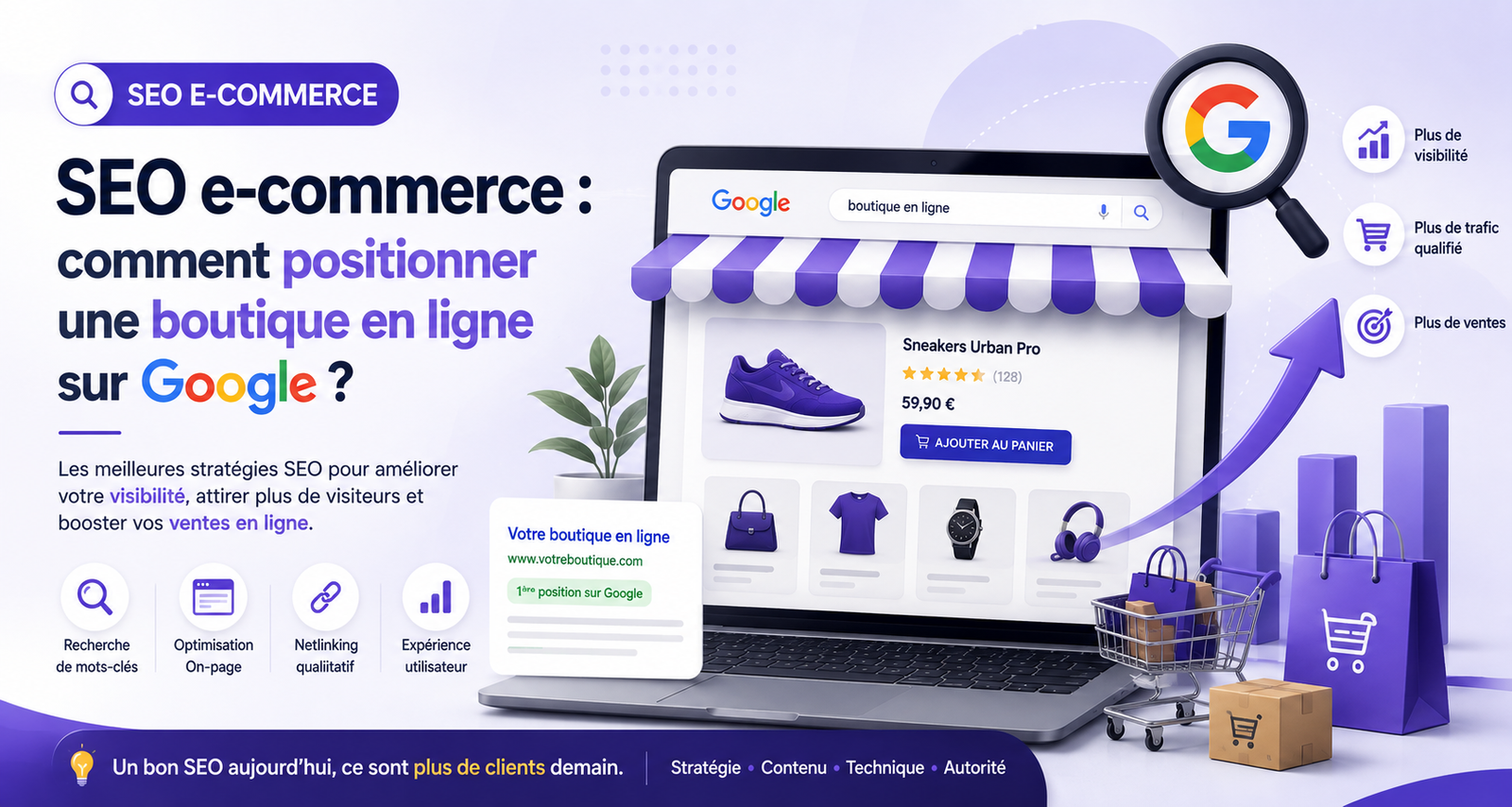 SEO e-commerce : comment positionner une boutique en ligne sur Google ?